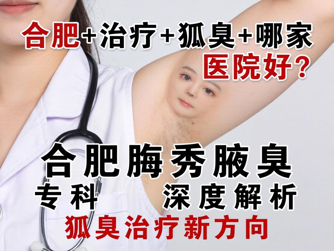 合肥治疗狐臭哪家医院好？合肥腋秀腋臭专科深度解析狐臭治疗新方向