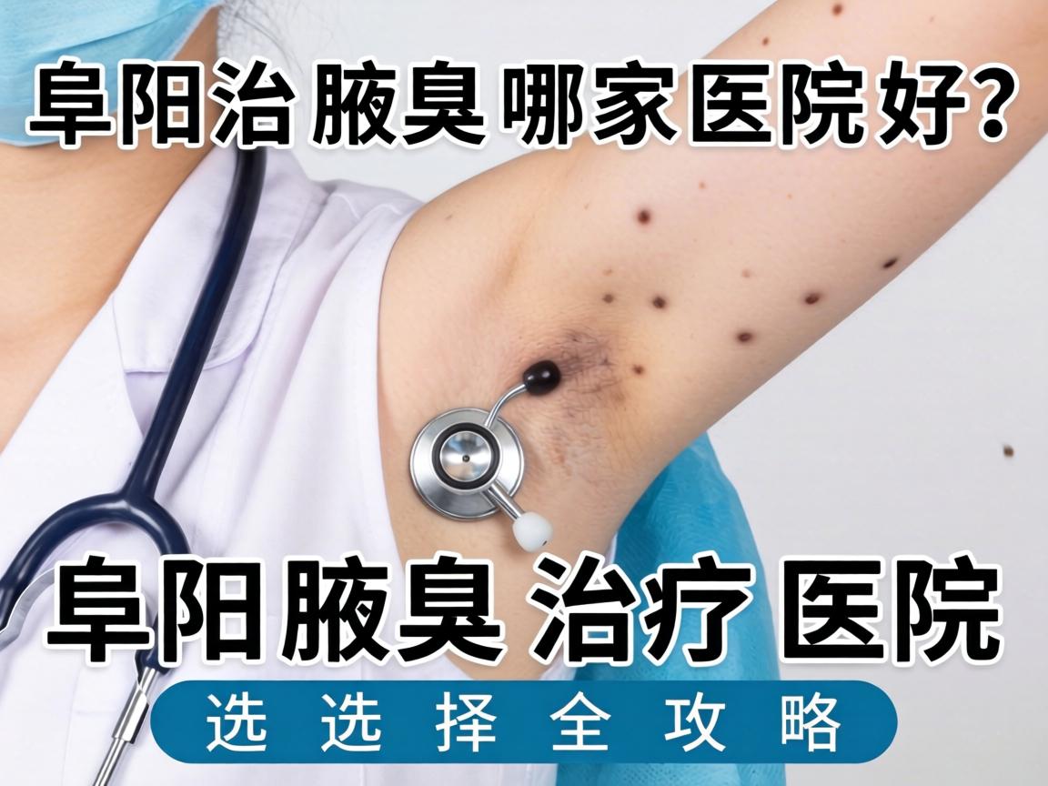 阜阳治腋臭哪家医院好？阜阳腋臭治疗医院选择全攻略