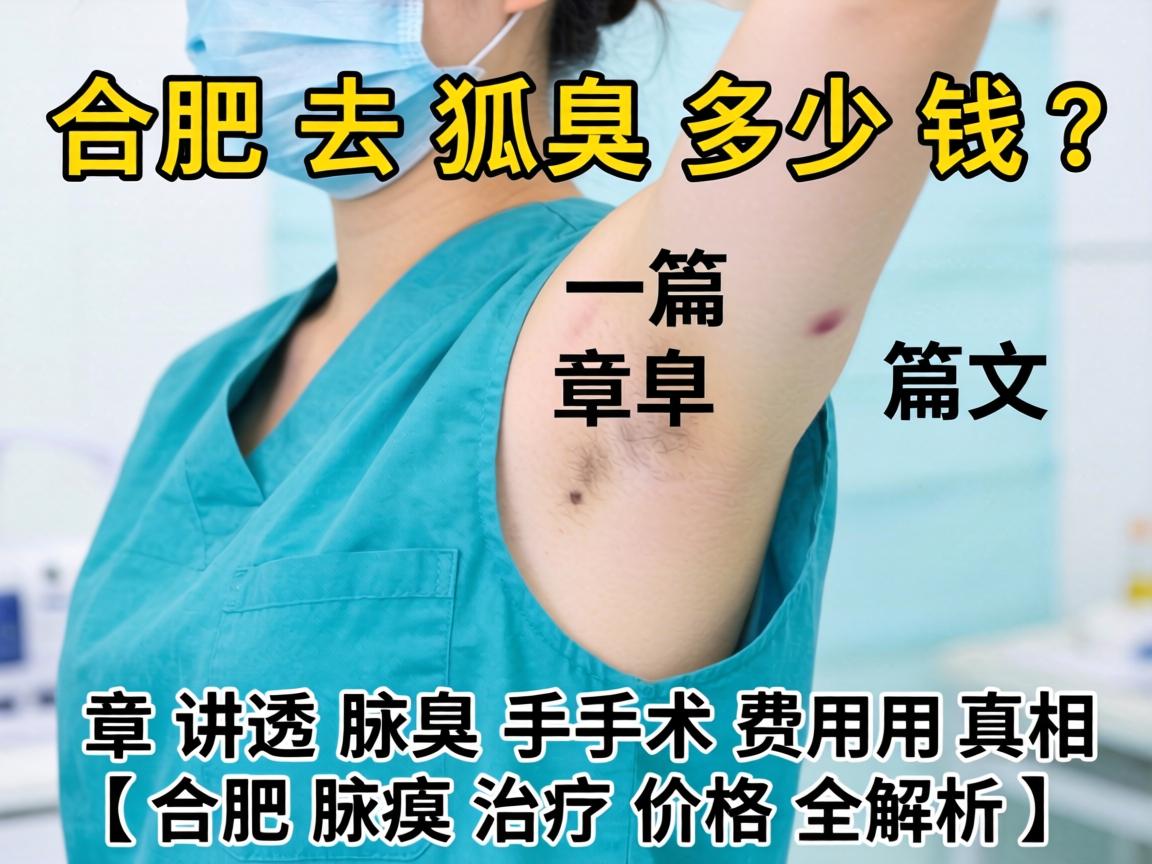 合肥去狐臭多少钱？一篇文章讲透腋臭手术费用真相（合肥腋臭治疗价格全解析）