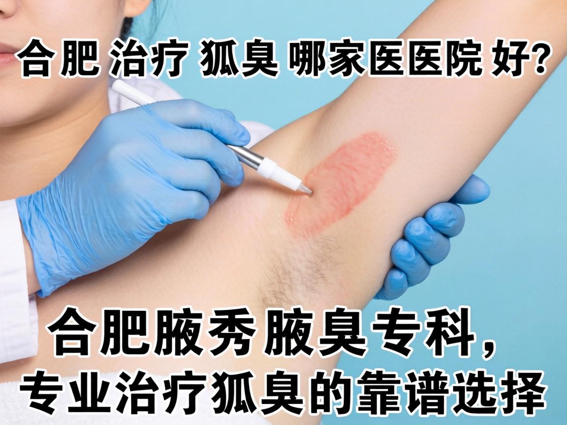 合肥治疗狐臭哪家医院好？合肥腋秀腋臭专科，专业治疗狐臭的靠谱选择