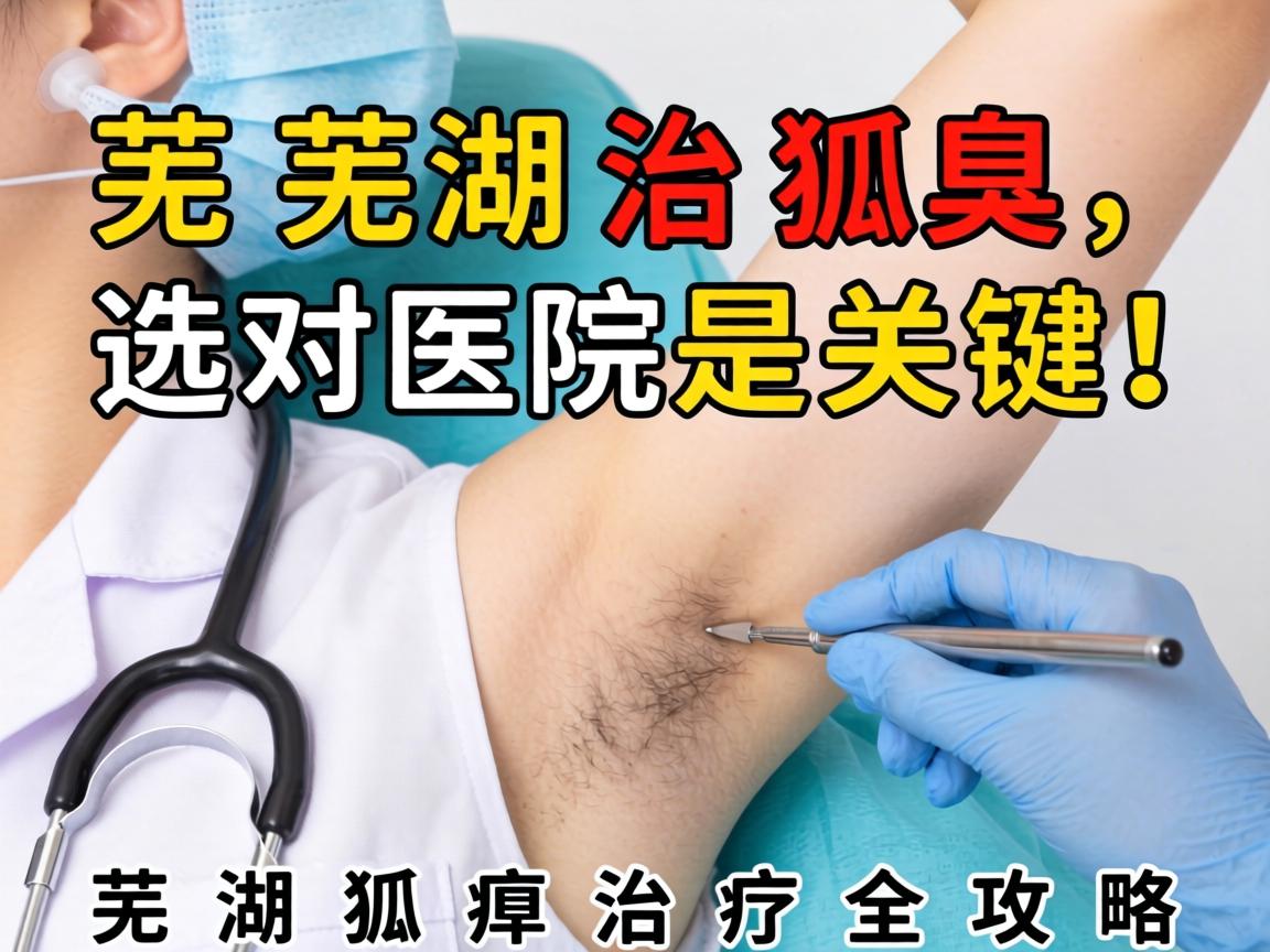 芜湖治狐臭，选对医院是关键！芜湖狐臭治疗全攻略