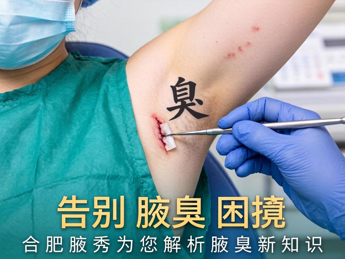 腋臭微创手术，告别腋臭困扰，合肥腋秀为您解析腋臭新知识