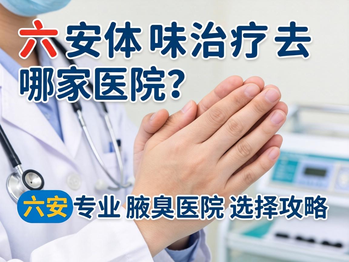 六安体味治疗去哪家医院？六安专业腋臭医院选择攻略