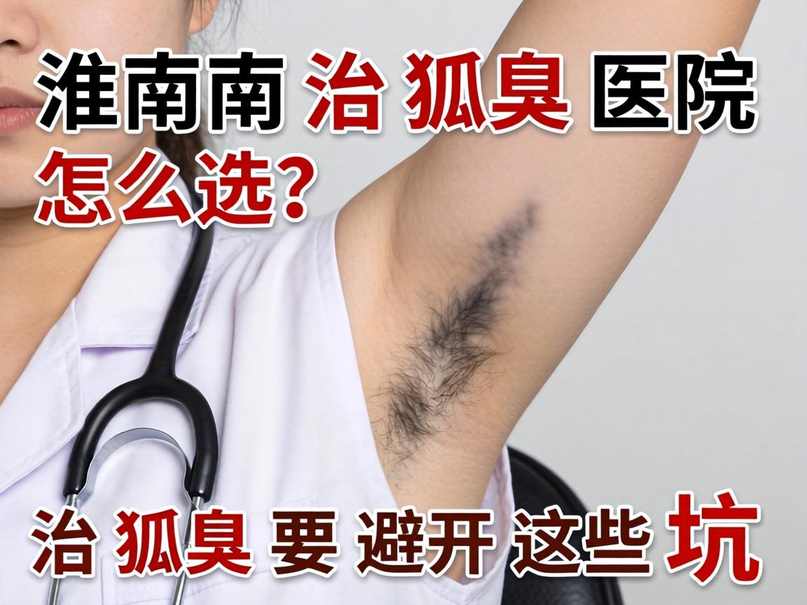 淮南治狐臭医院怎么选？治狐臭要避开这些坑